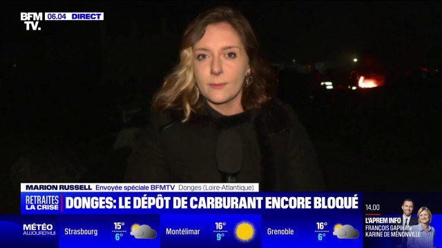 Le dépôt de carburant de Donges encore bloqué, les salariés déterminés malgré les menaces de réquisitions