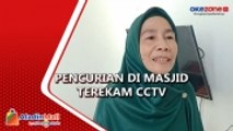 Aksi Pria Curi 2 Unit Ponsel Terekam CCTV Masjid di Kota Tarakan