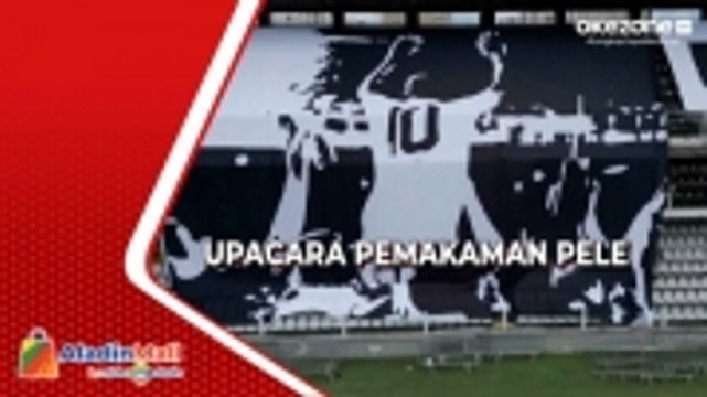 Upacara Pemakaman Pele Digelar di Kandang Santos