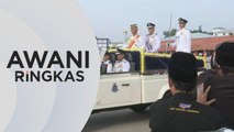 AWANI Ringkas: YDP Agong berangkat ke Istiadat Perbarisan Hari Polis ke-216 tahun