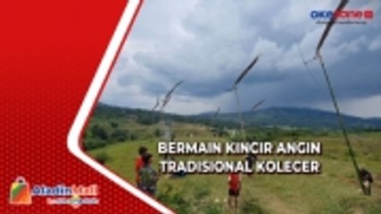 Melihat Keseruan Warga Bogor Bermain Kincir Angin Tradisional Kolecer