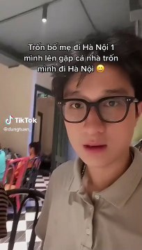 Trốn nhà đi Hà Nội chơi, chàng trai bắt gặp cả nhà cũng trốn mình đi du lịch: Kẻ bị bỏ rơi lại muốn bỏ rơi người khác