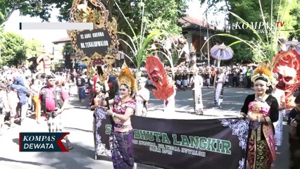 Parade 12 Ogoh Ogoh Terbaik Kota Denpasar