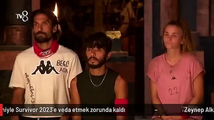 Zeynep Alkan, sağlık sorunları nedeniyle Survivor 2023'e veda etmek zorunda kaldı
