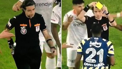 Mete Kalkavan'ın yaptığı hareket Alanyaspor-Fenerbahçe maçının önüne geçti