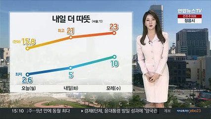 [날씨] 나날이 깊어지는 봄…일교차, 미세먼지 주의