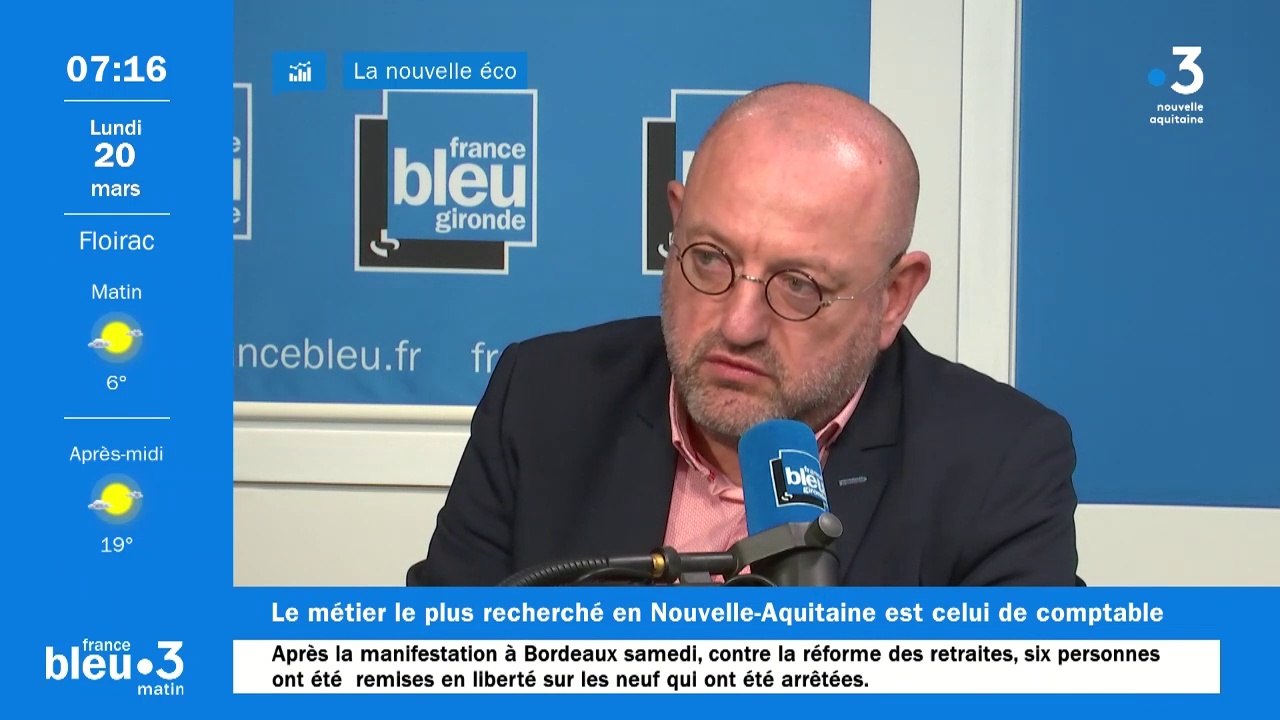 Régis Lamouroux, responsable des formations comptabiilté au lycée Gustave-Eiffel de Bordeaux