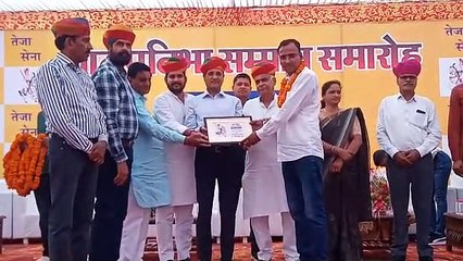 जाट समाज की 700 प्रतिभाओं को मिला सम्मान, जाट मुख्यमंत्री के लिए ‘रण थंभ‘ का हुआ आह्वान