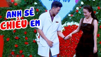 Gái xinh SUÝT XỈU SAU KHI SỜ... TIM của bạn trai BẤM NÚT HẸN HÒ để yêu ngay MC Quyền Linh PHẤN KHÍCH