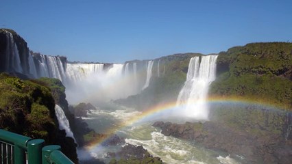 Beautiful waterfall 4k HDR