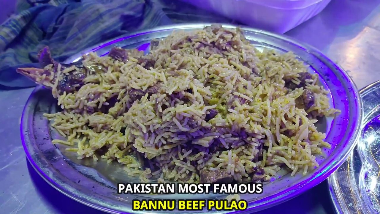 Most Famous Bannu Beef Pulao In Karachi | Malang Jan Bannu Beef Pulao ...