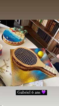 Avant que la dégustation de gâteaux n'ait lieu. Et on était loin du fondant au chocolat classique à la portée de n'importe quel parent !Gabriel, fils de Léa Salamé et Raphaël Glucksmann, a fêté ses 6 ans