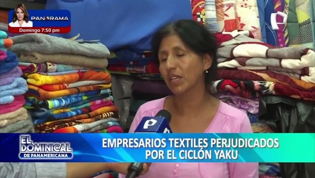 Empresarios textiles rematan productos para recuperar inversión