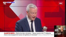 Pour Bruno Le Maire, les propos de l'écrivain Nicolas Mathieu sur la réforme des retraites sont 