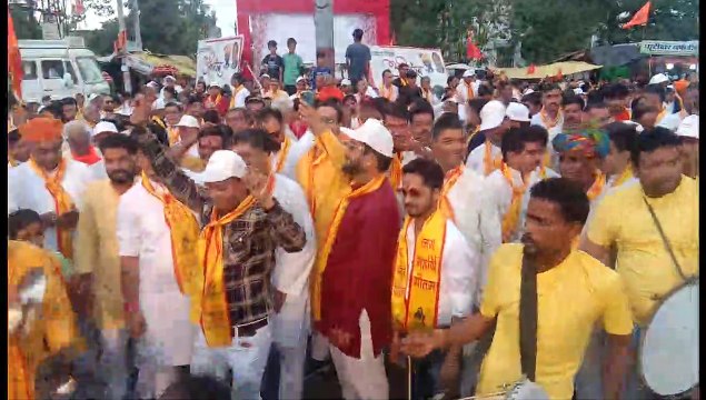 शोभायात्रा में गूंजे महर्षि गौतम के जयकारे