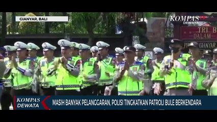 Polisi Tingkatkan Patroli Bule Berkendara
