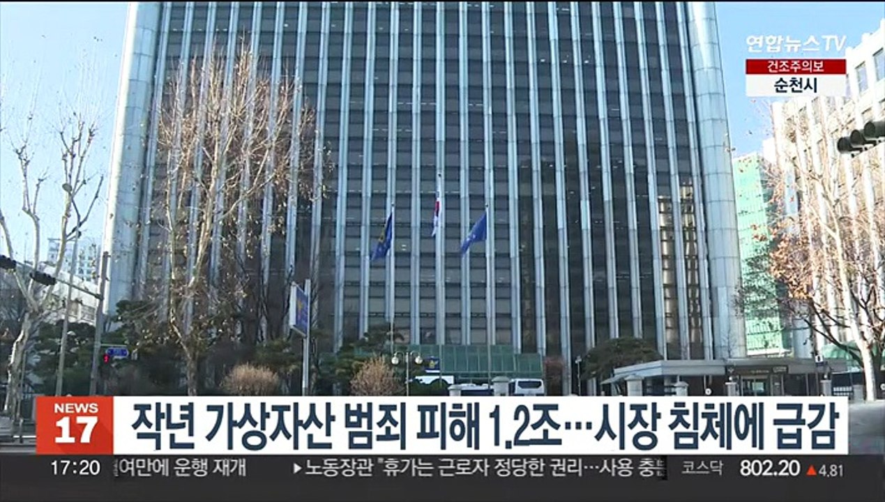 작년 가상자산 범죄 피해 1.2조…시장 침체에 급감