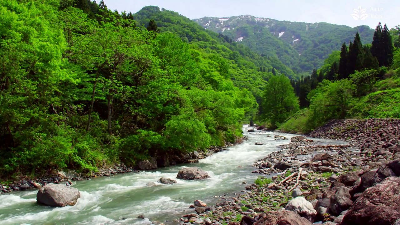 Peaceful Mountain River Sounds for Deep Sleep and Meditation