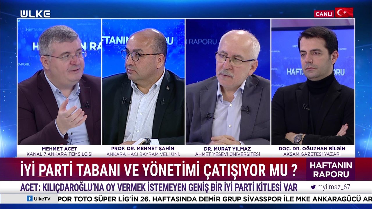 Haftanın Raporu - Murat Yılmaz | Mehmet Acet | Mehmet Şahin | Oğuzhan Bilgin | 19 Mart 2023