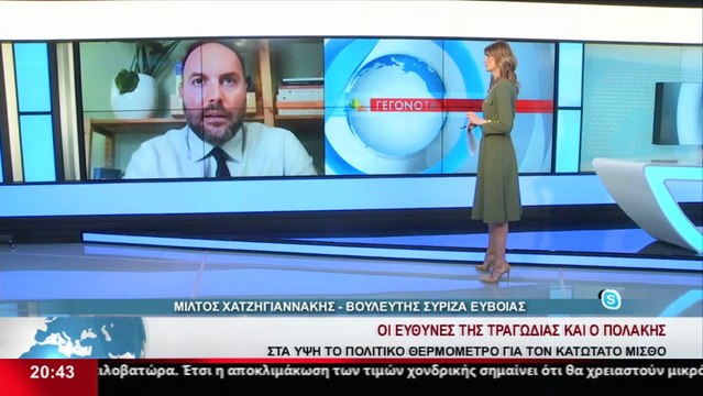 Ο βουλευτής του ΣΥΡΙΖΑ στην Εύβοια, Μίλτος Χατζηγιαννάκης στο STAR