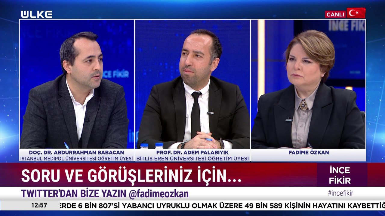 İnce Fikir – Fadime Özkan | Abdurrahman Babacan | Adem Palabıyık | 19 Mart 2023