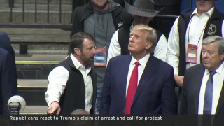 Trump claims he’ll be arrested this week