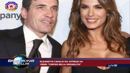 Elisabetta Canalis sul divorzio da  Perri: “Confido nella sensibilità”