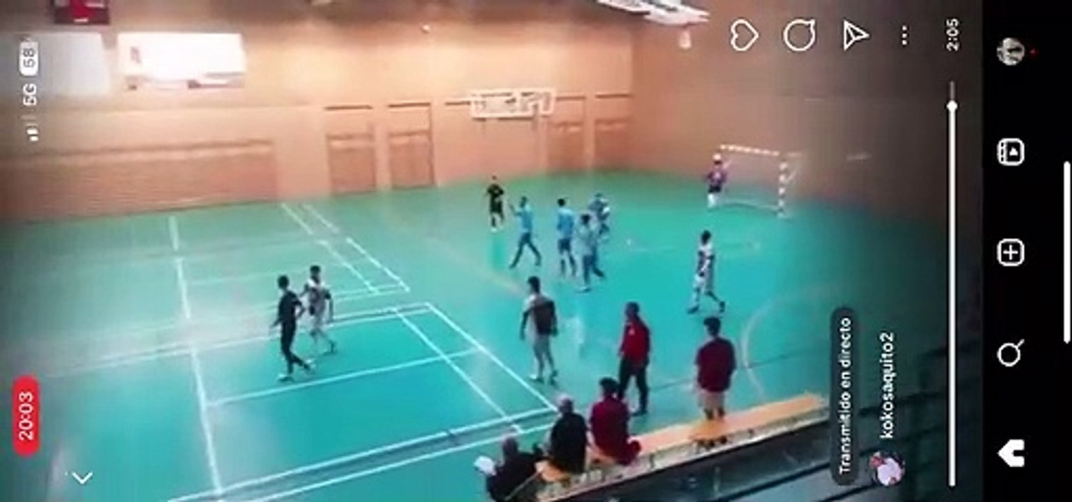 Agresión a un árbitro en el Domotec León-San Cristóbal