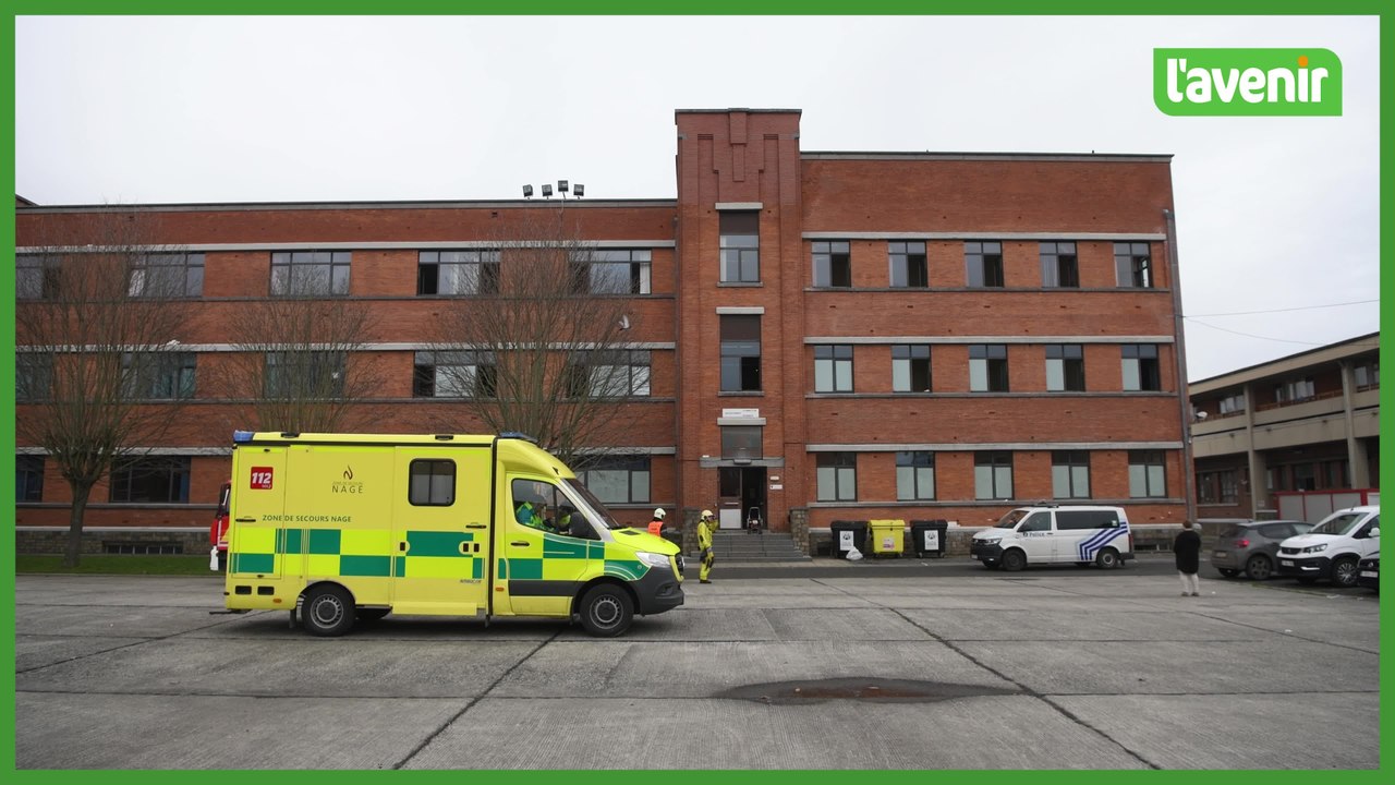 Incendie à l'abri de nuit de Jambes (Namur)