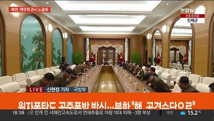 북한 "핵을 적 공격 수단으로"…한미, 대규모 상륙훈련