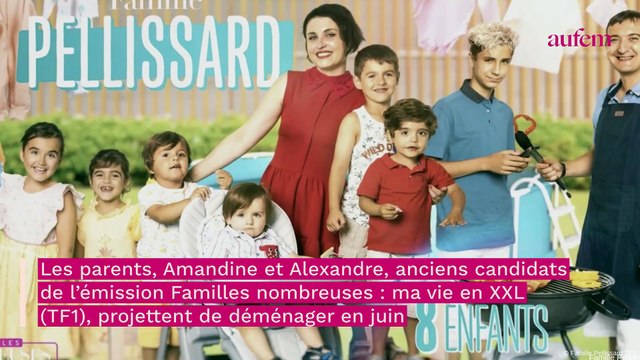 Amandine Pellissard (Familles nombreuses) : C'est acté , grand changement pour la famille
