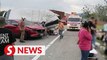 Twelve Singaporeans injured in crash on NSE near Pagoh