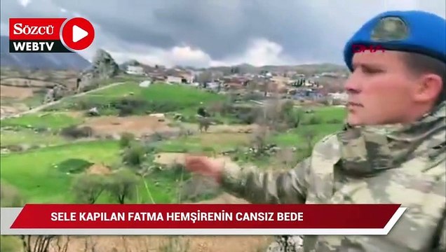 Sele kapılan Fatma hemşirenin cansız bedeni bulundu, bebeği aranıyor