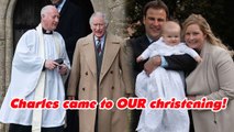 King Charles unexpectedly attends a baby girl's christening at church in the Cotswolds