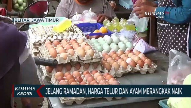 Harga Telur dan Daging Ayam Merangkak Naik Jelang Ramadan
