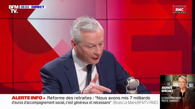 Le ministre de l'Economie Bruno Le Maire s'est dit favorable à ce que les prochaines négociations entre les industriels et la grande distribution soient avancées d'un mois - Regardez