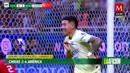 América termina con el sueño de Chivas y se quedan con el Clásico Nacional