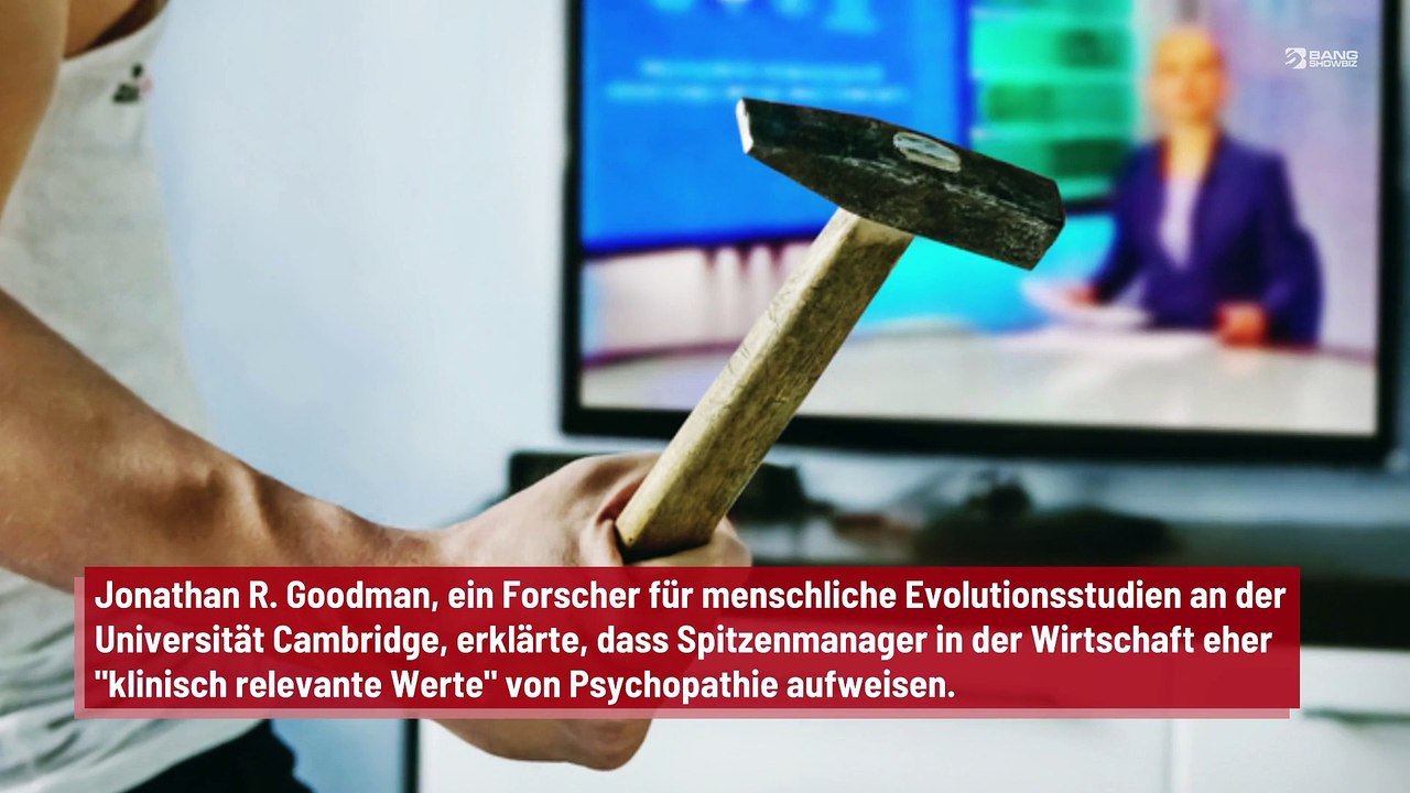 Experte sagt: Psychopathisch zu sein ist ein “Erfolgsgeheimnis'