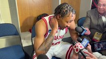 Tamar Bates Reacts to Indiana's 85-69 Loss to Miami in NCAA Tournament
