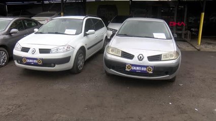 ÇALINDIKTAN SONRA BULUNAN OTOMOBİLLER SAHİPLERİNE TESLİM EDİLMEYE BAŞLANDI