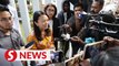 Sentul cops take Hannah Yeoh's statement