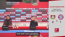 Nagelsmann believes VAR penalties were correct in shock Bayern loss