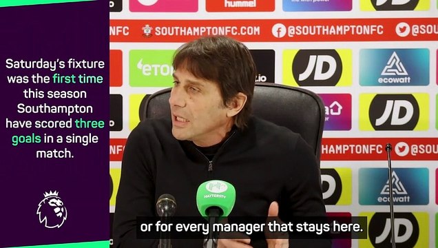 Antonio Conte says Tottenham are 'used to' failure