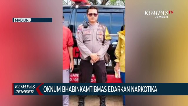 Oknum Bhabinkamtibmas di Madiun Edarkan Narkotika Jenis Sabu