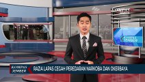 Petugas Gabungan Razia Lapas Jember Cegah Peredaran Narkoba