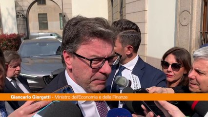 Giorgetti "Per noi impatto Credit Suisse insignificante"