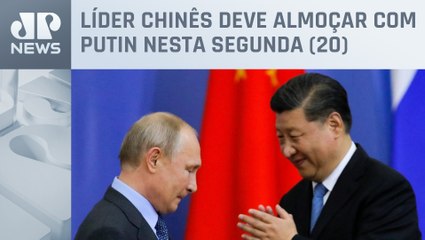 Xi Jinping chega à Rússia para encontro com Putin