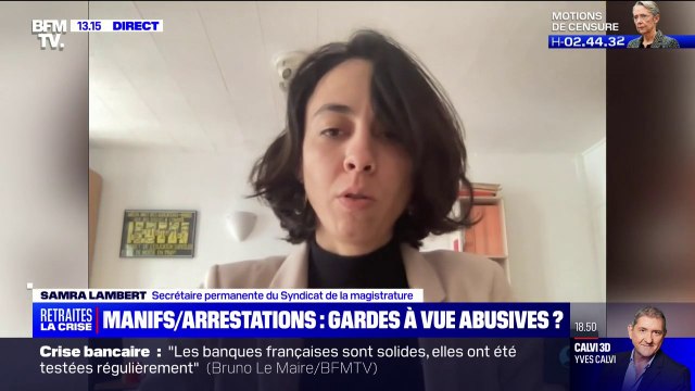 Retraites: le syndicat de la magistrature dénonce la répression de la contestation sociale