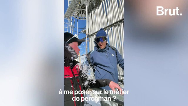 Saisonniers : perchman sur un tire-fesses