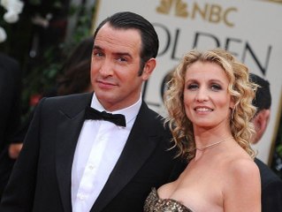 Étrange dans "20h30, le dimanche", Laurent Delahousse reçoit Jean Dujardin mais zappe complètement sa collaboration avec Alexandra Lamy !